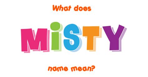 misty japanese name